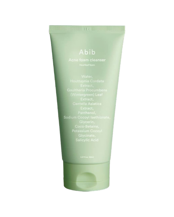 Abib Acne Foam Cleanser Heartleaf Foam