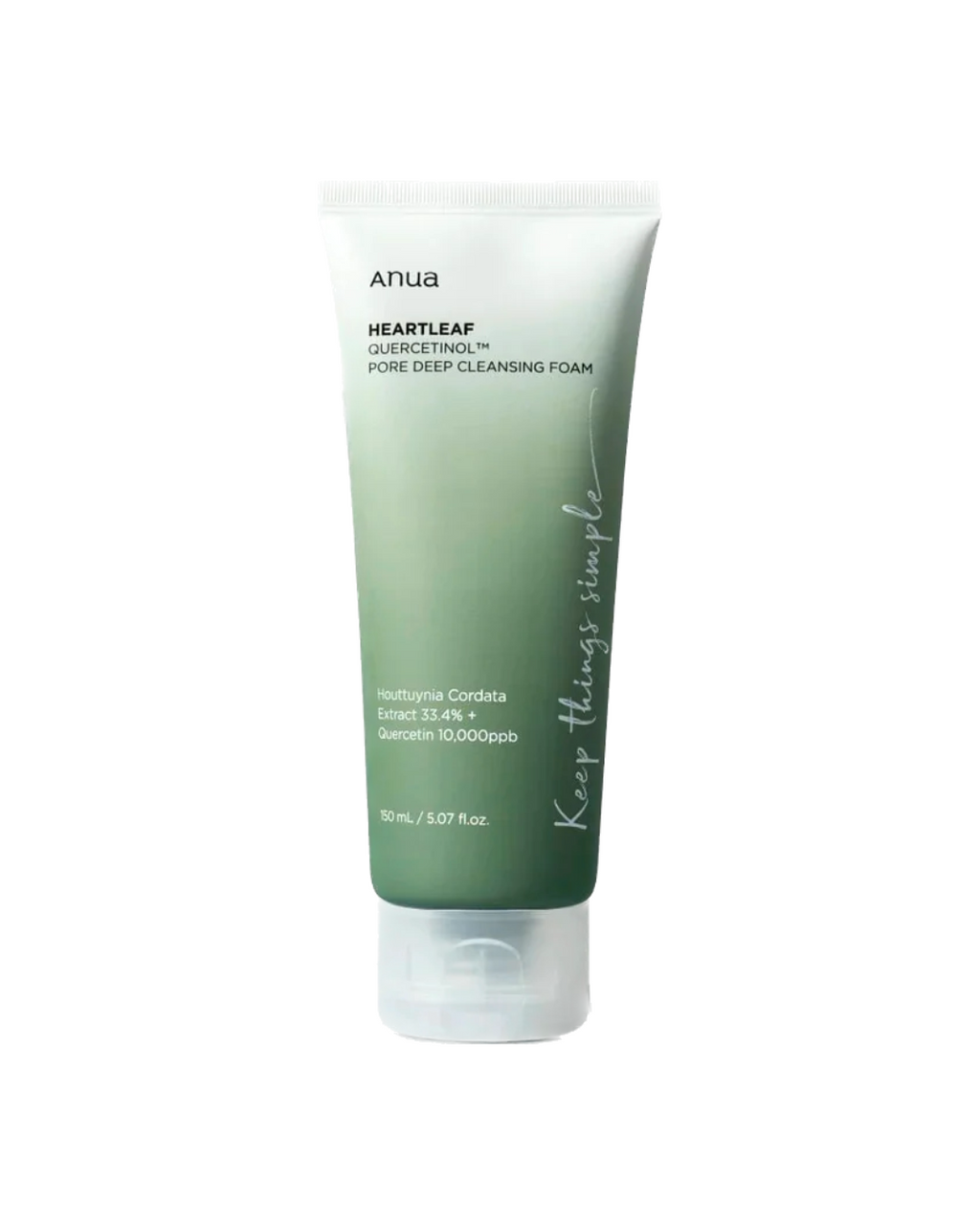 Anua Heartleaf Quercetinol Pore Deep Cleansing Foam – HIRAYA COS