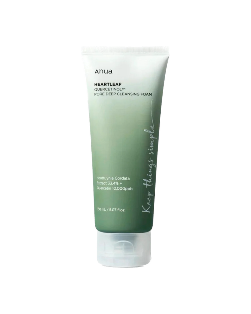 Anua Heartleaf Quercetinol Pore Deep Cleansing Foam